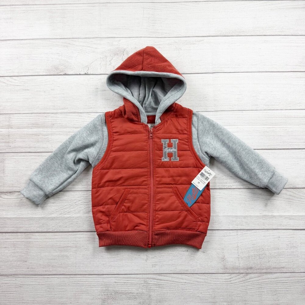 NWT Huntington BC Vest Hoodie Sweatshirt